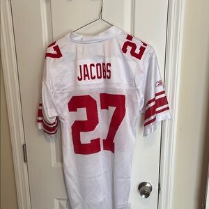Brandon Jacobs On Field Reebok Jersey🔥🔥